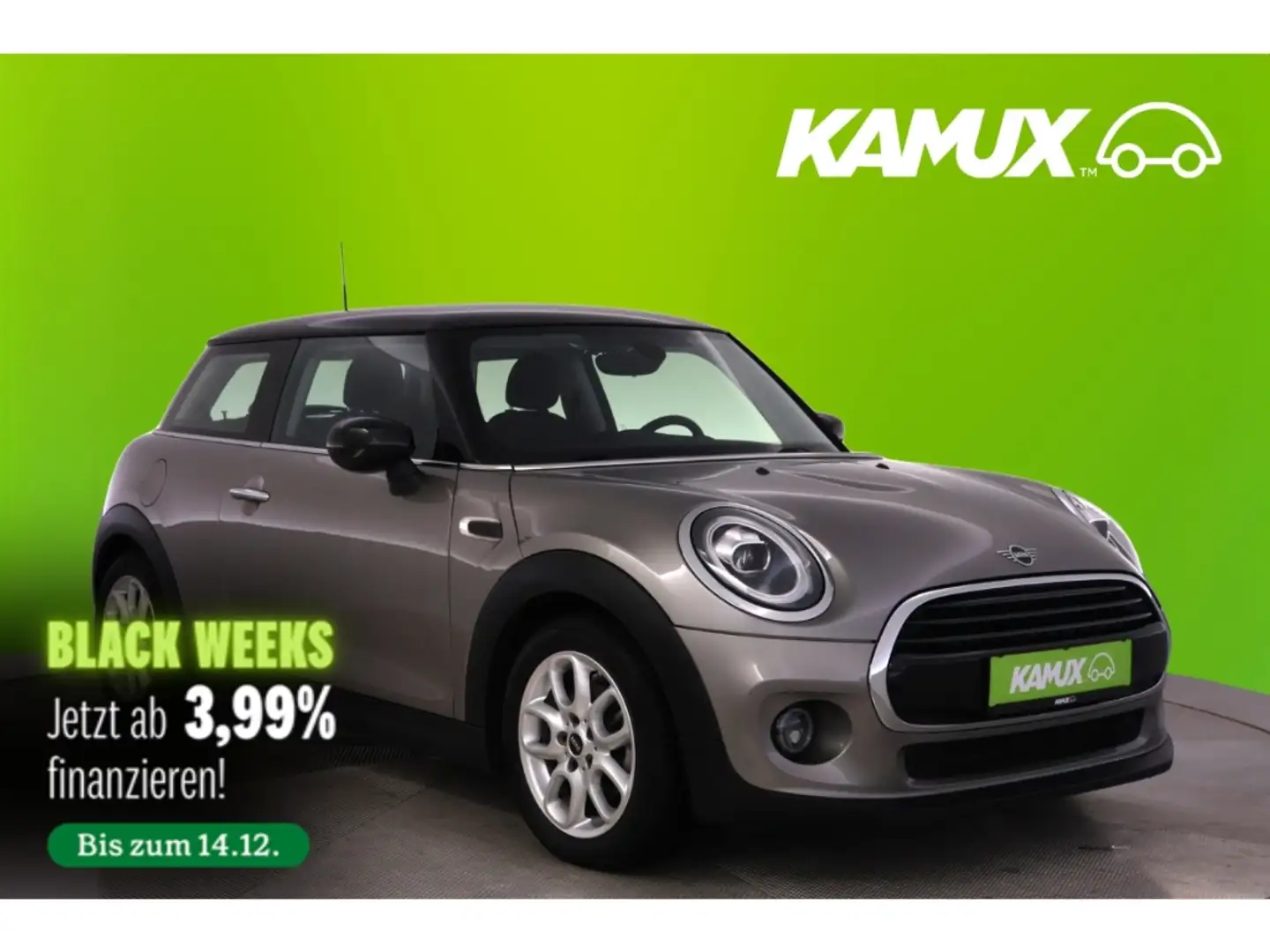 MINI Cooper 1.5 Steptronic Pepper+LED+CARPLAY+PDC+SHZ Plateado - 1