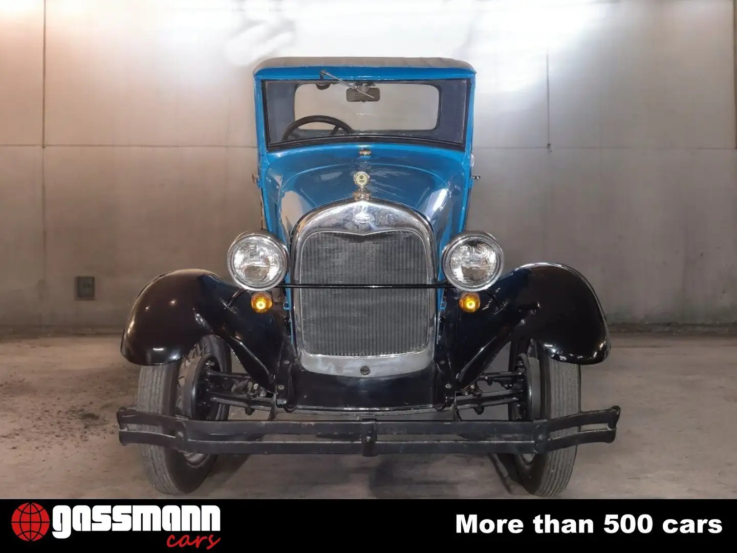 Ford Model A Pickup Albastru - 2