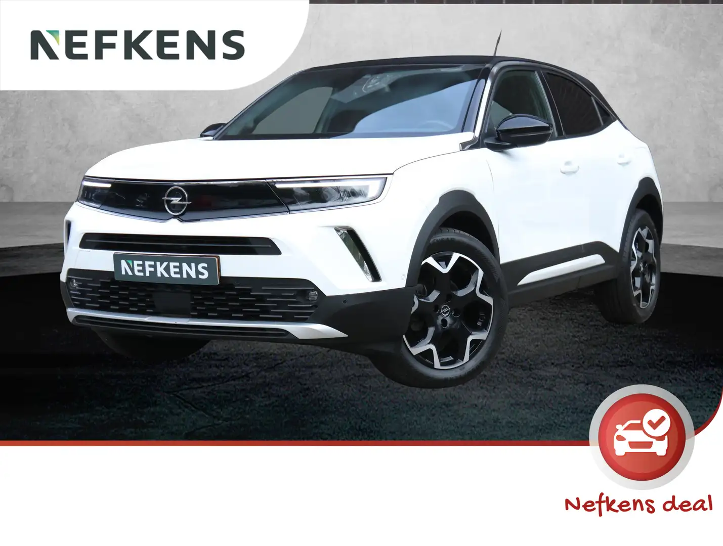 Opel Mokka Ultimate 130pk Automaat | Stoel-/stuurverwarming | Wit - 1