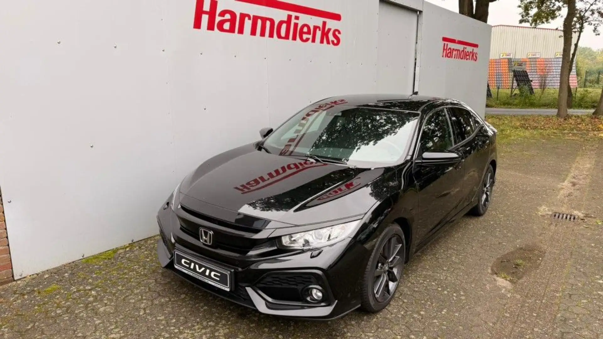 Honda Civic 1.0 i-VTEC Turbo Elegance Schwarz - 1