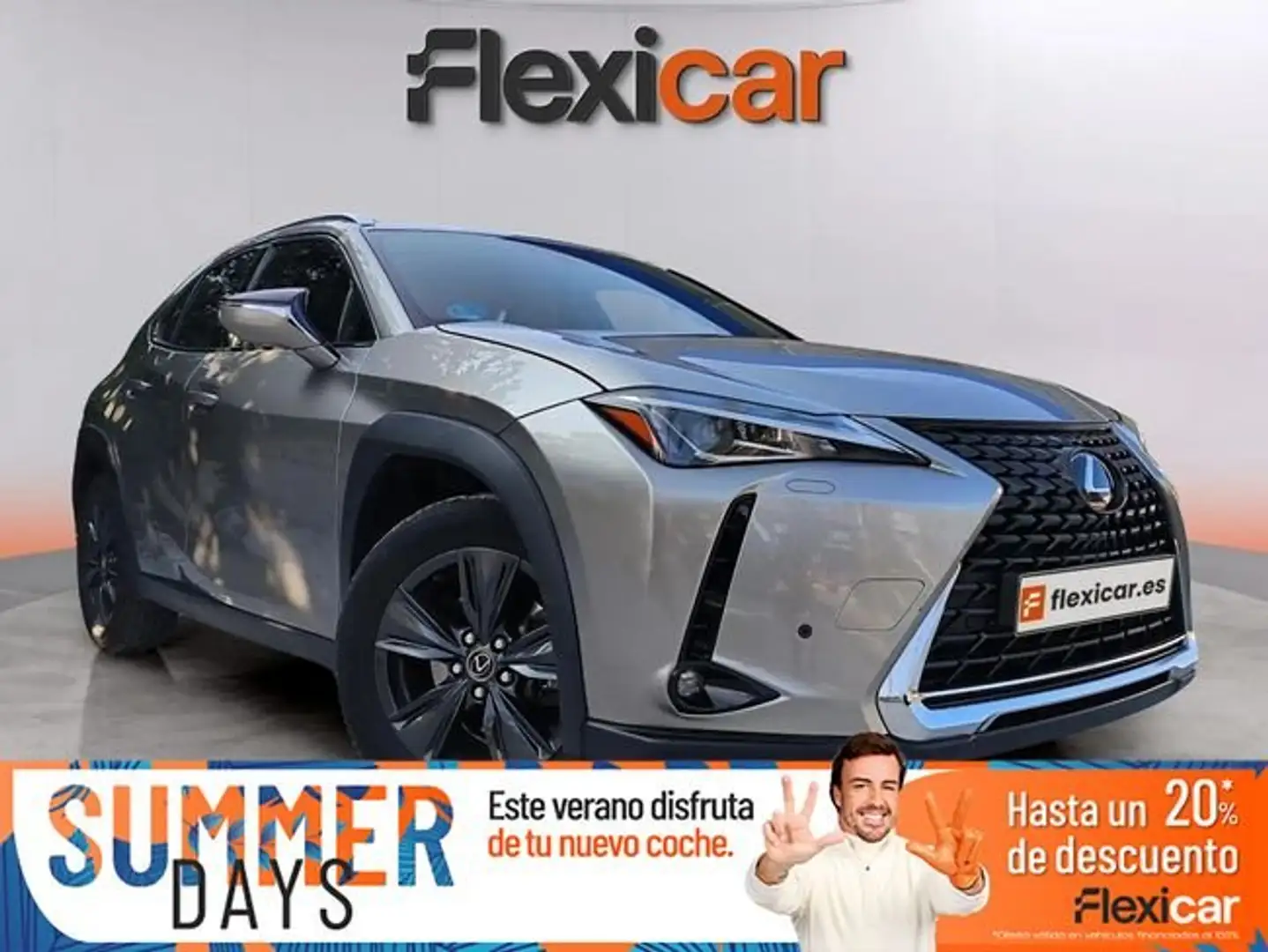 Lexus UX 250h 2.0+250h+Business Gris - 1