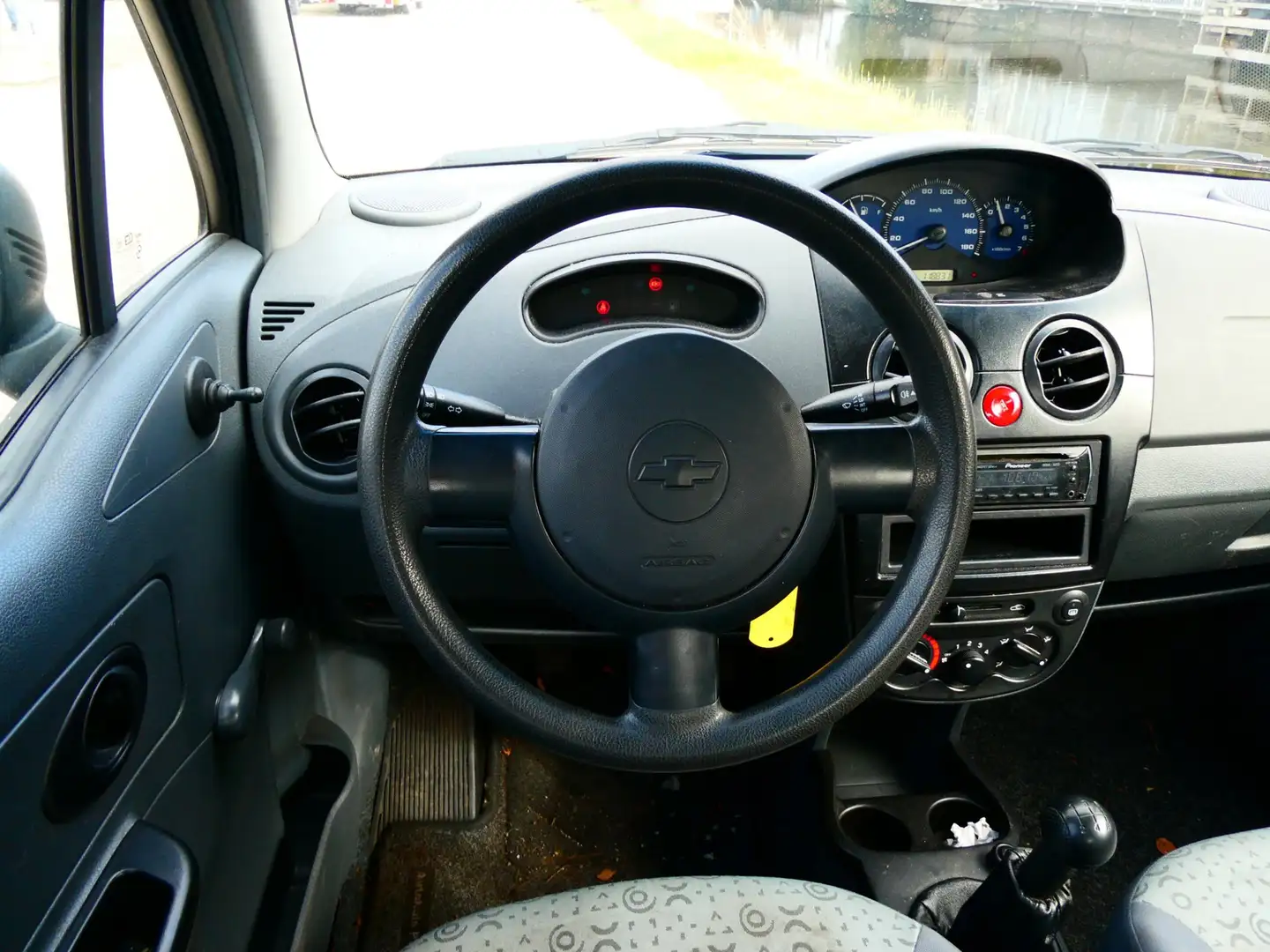 Chevrolet Matiz 0.8 5-deurs 118.000km. NAP Zuinig Hoge zit APK Maa Schwarz - 2