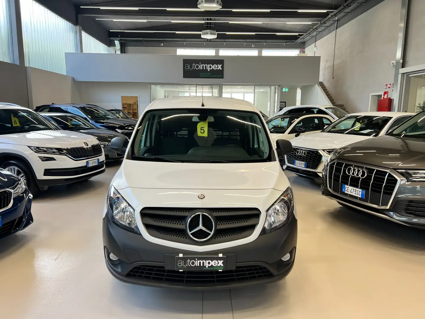 Mercedes-Benz Citan 109 1.5 TDCI 95 PASSO LUNGO UNICO PROPR/59.000KM Bianco - 2