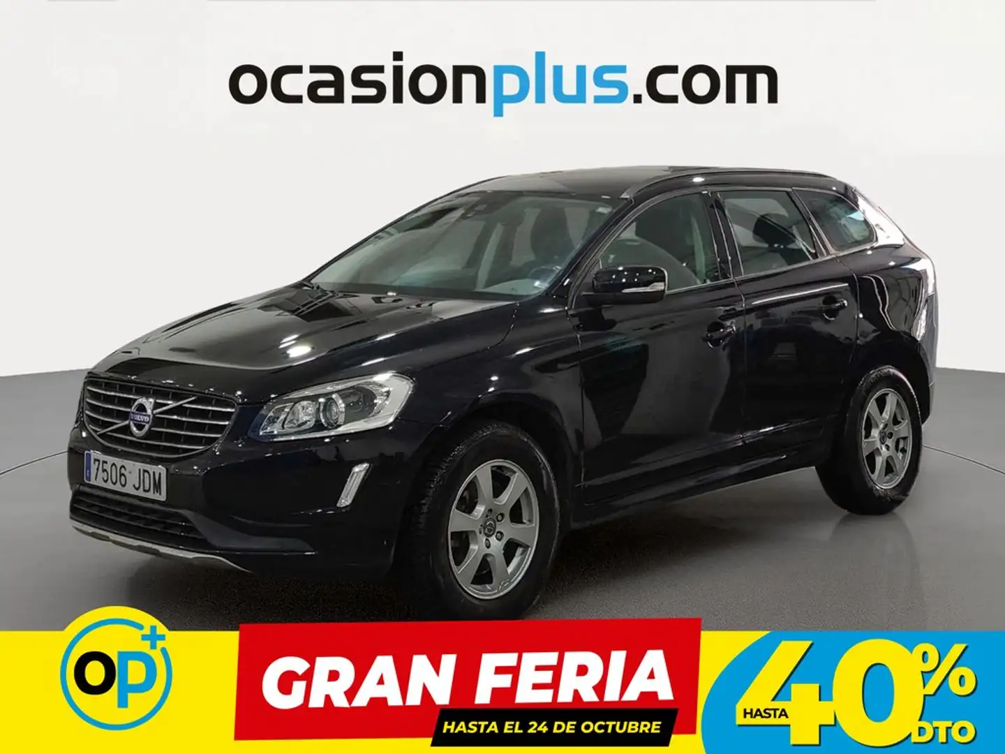 Volvo XC60 D3 Kinetic 136 Negro - 1