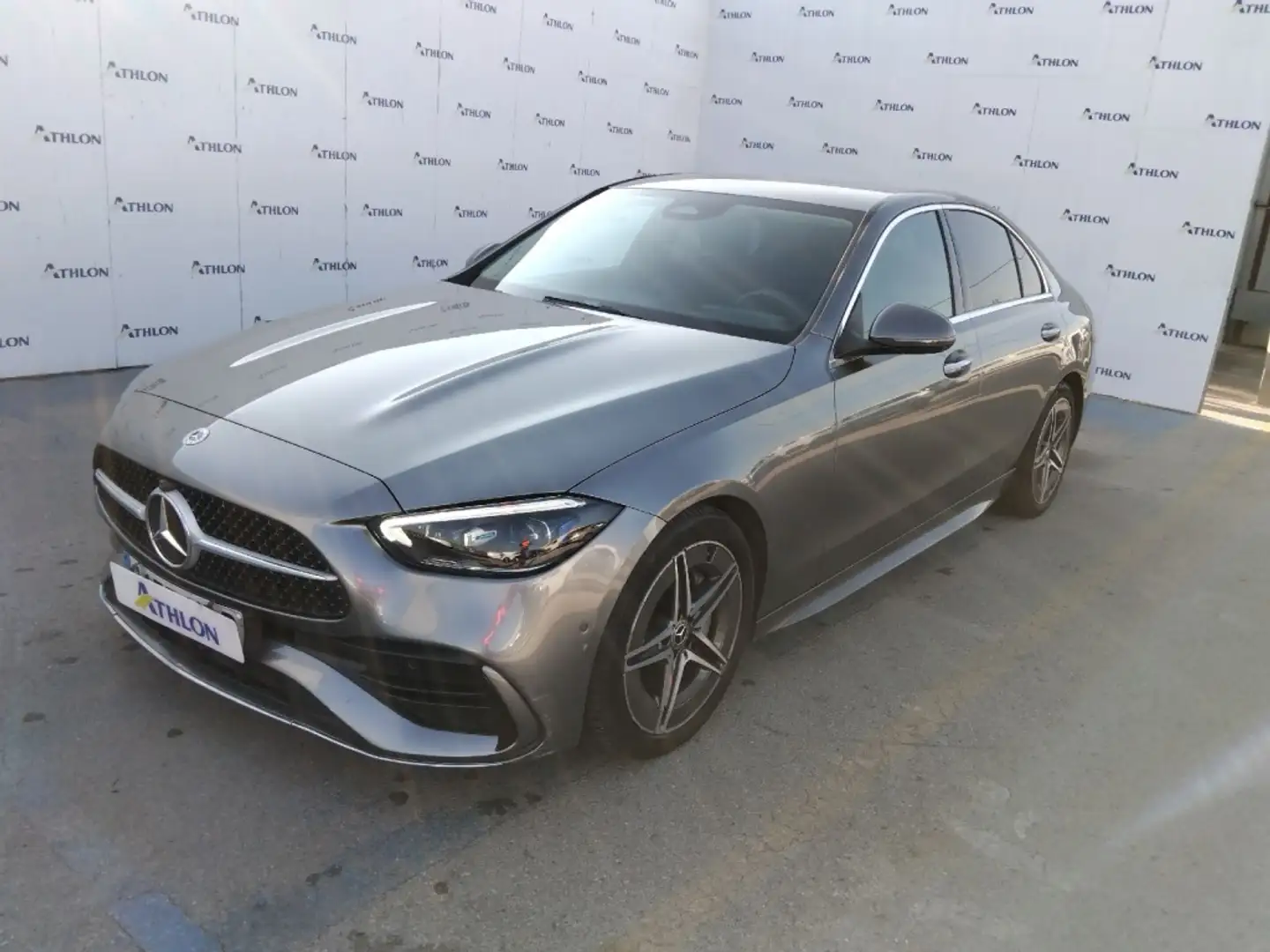 Mercedes-Benz C 200 200d 9G-Tronic Gris - 1