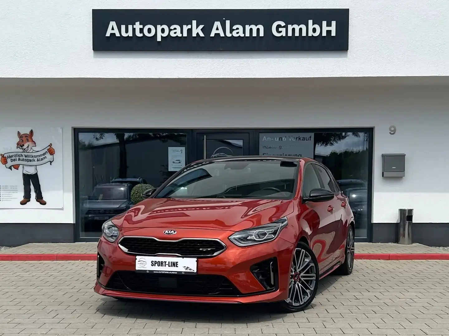 Kia Ceed / cee'd Ceed GT ACC DAB JBL LED Leder Pano RFK ViCo Orange - 1