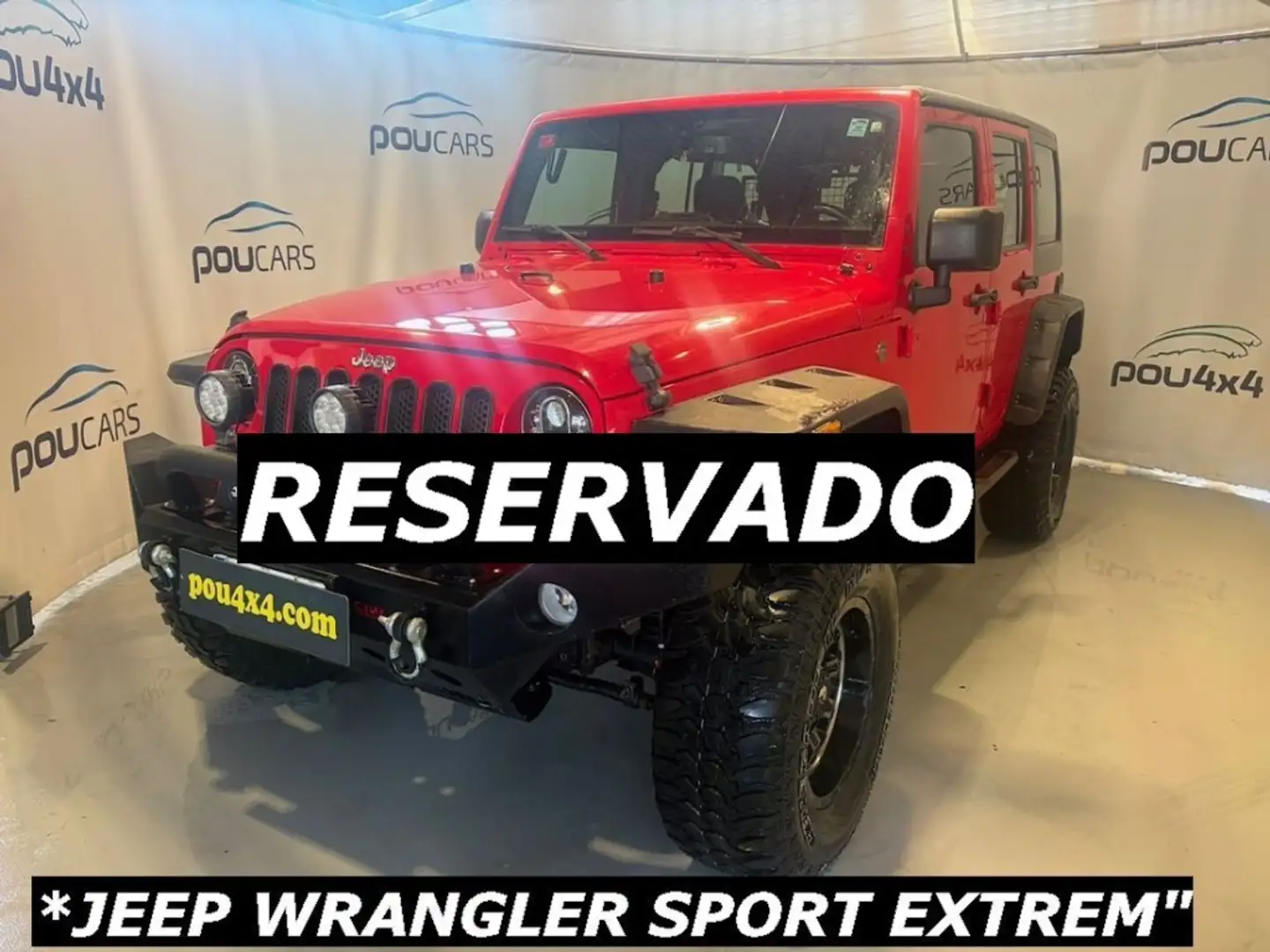 Jeep Wrangler Unlimited 2.8CRD Sport Aut. Rojo - 1