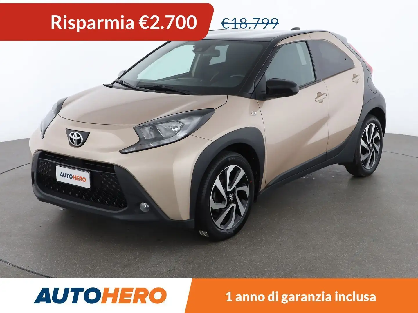 Toyota Aygo X 1.0 Trendy Beige - 1