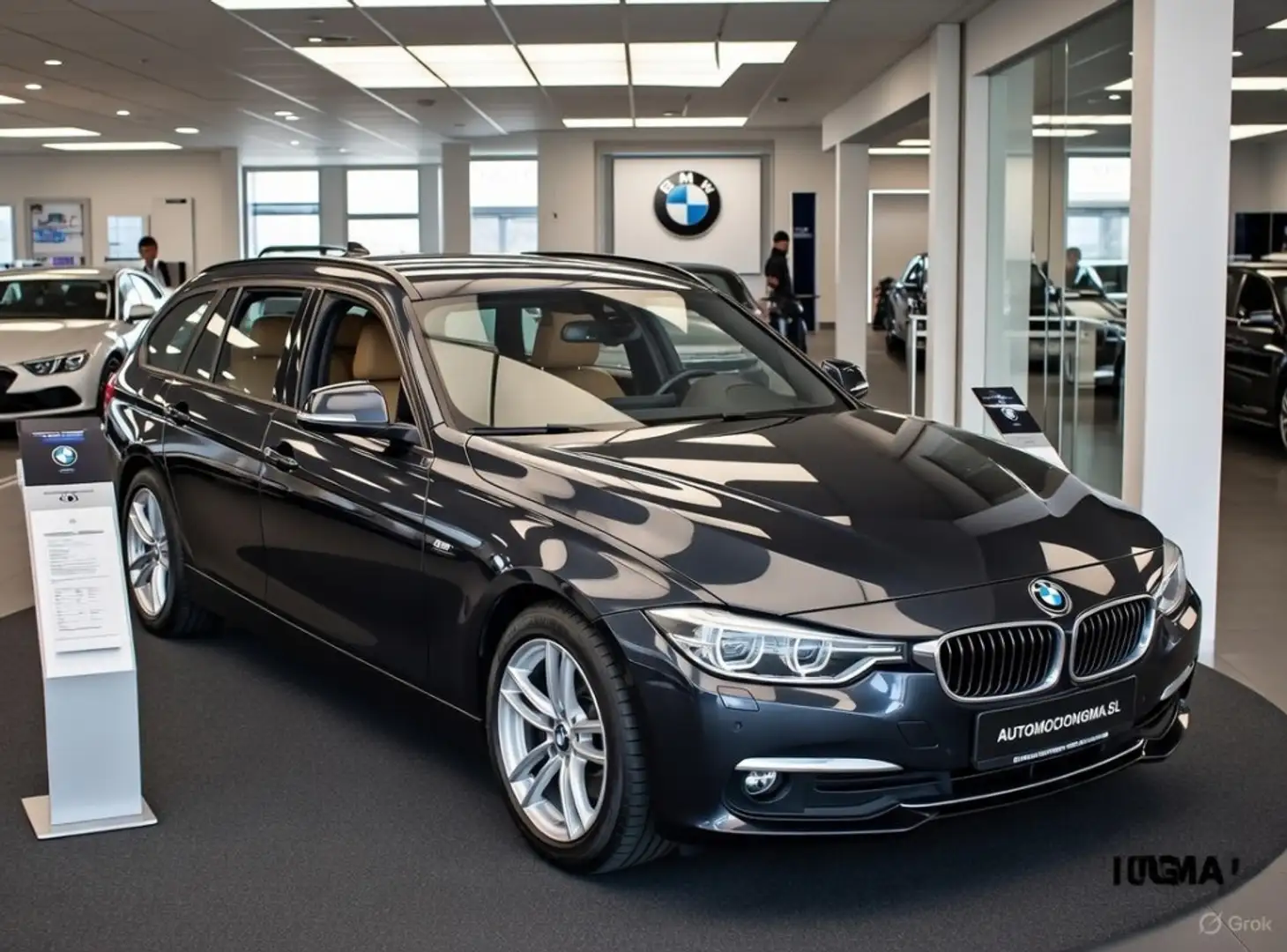 BMW 320 320d EfficientDynamics Edition Sport Negro - 2