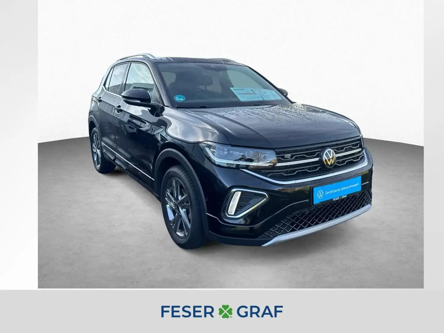 Volkswagen T-Cross R-Line 1.5 TSI DSG 150PS Schwarz - 1