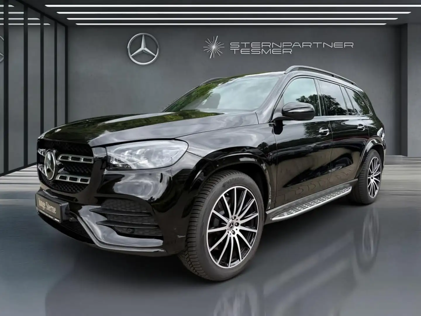 Mercedes-Benz GLS 400 d 4M +AMG+NIGHT+AIRM+PANO+7-SITZ+AHK Schwarz - 2