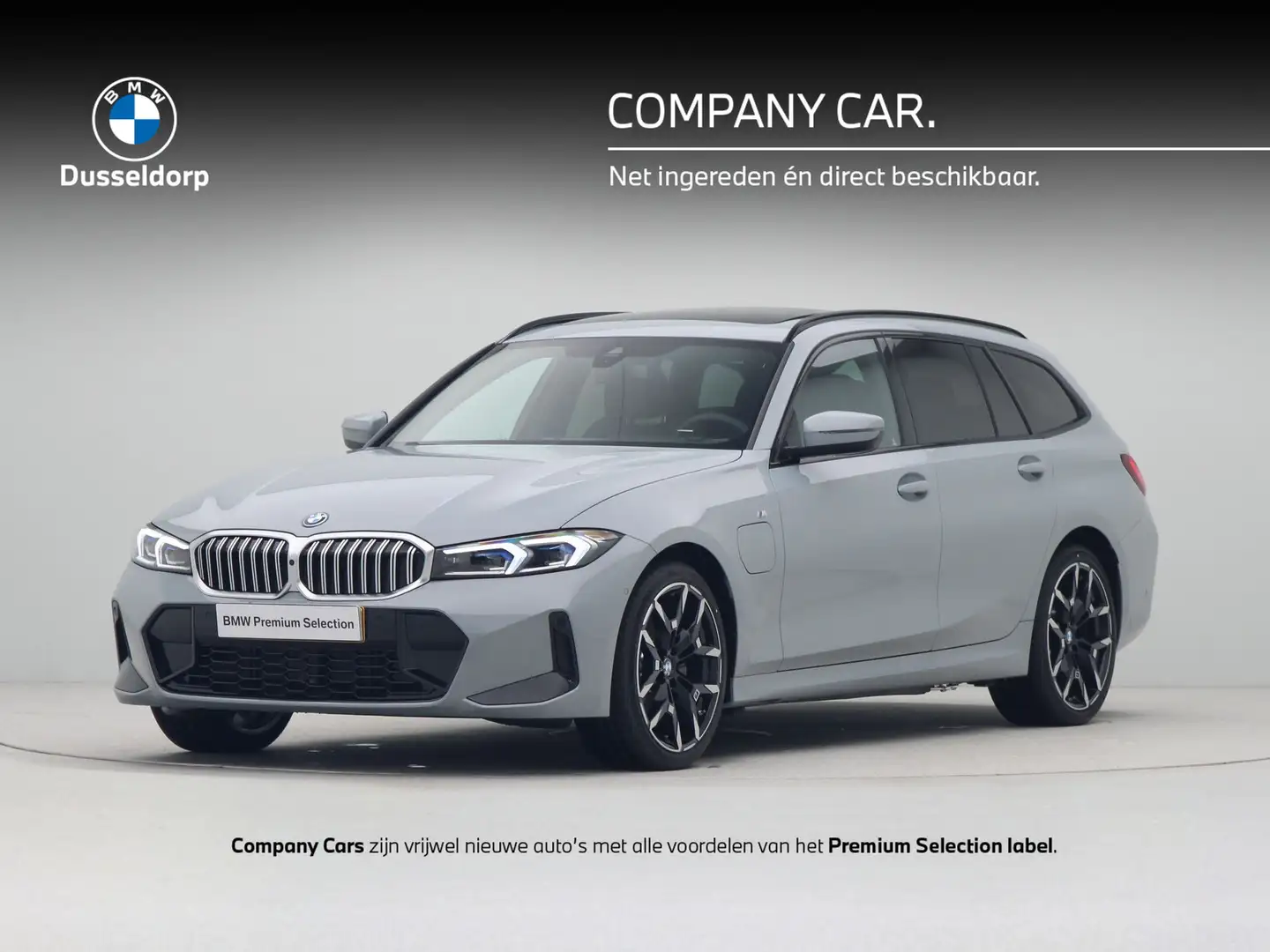BMW 330 3 Serie 330e M-Sport Touring Gris - 1
