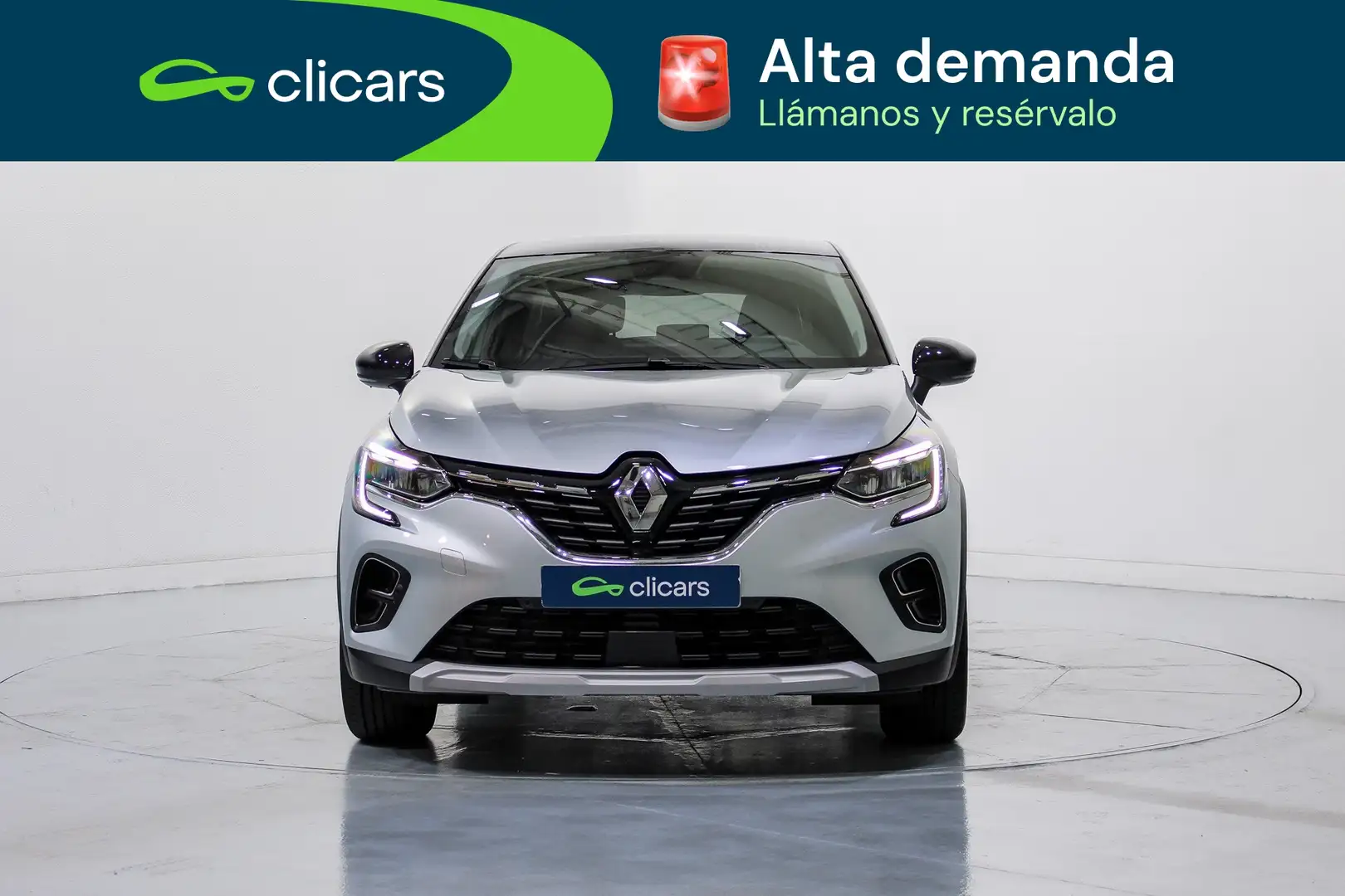 Renault Captur E-TECH Híbrido Techno 105kW Plateado - 2