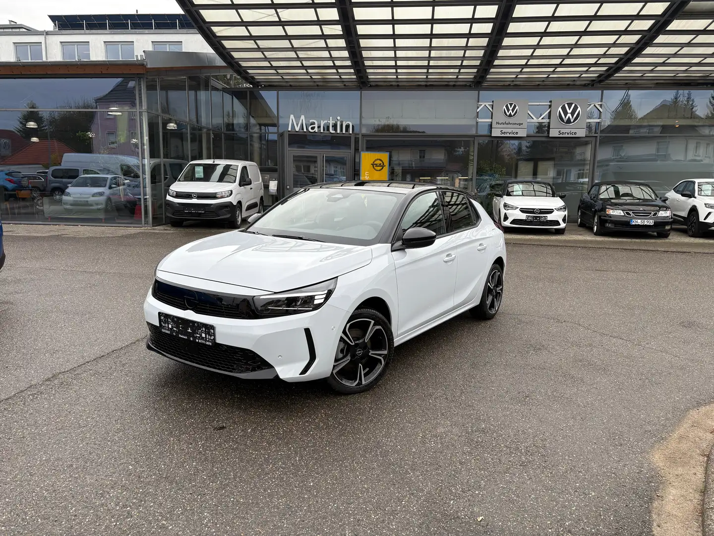 Opel Corsa F 5-türig 1.2 Turbo GS Automatik Weiß - 1