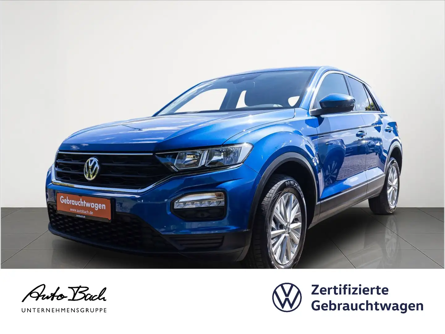 Volkswagen T-Roc T-ROC 1.0 TFSI EPH AHK Sitzhzg Blauw - 1