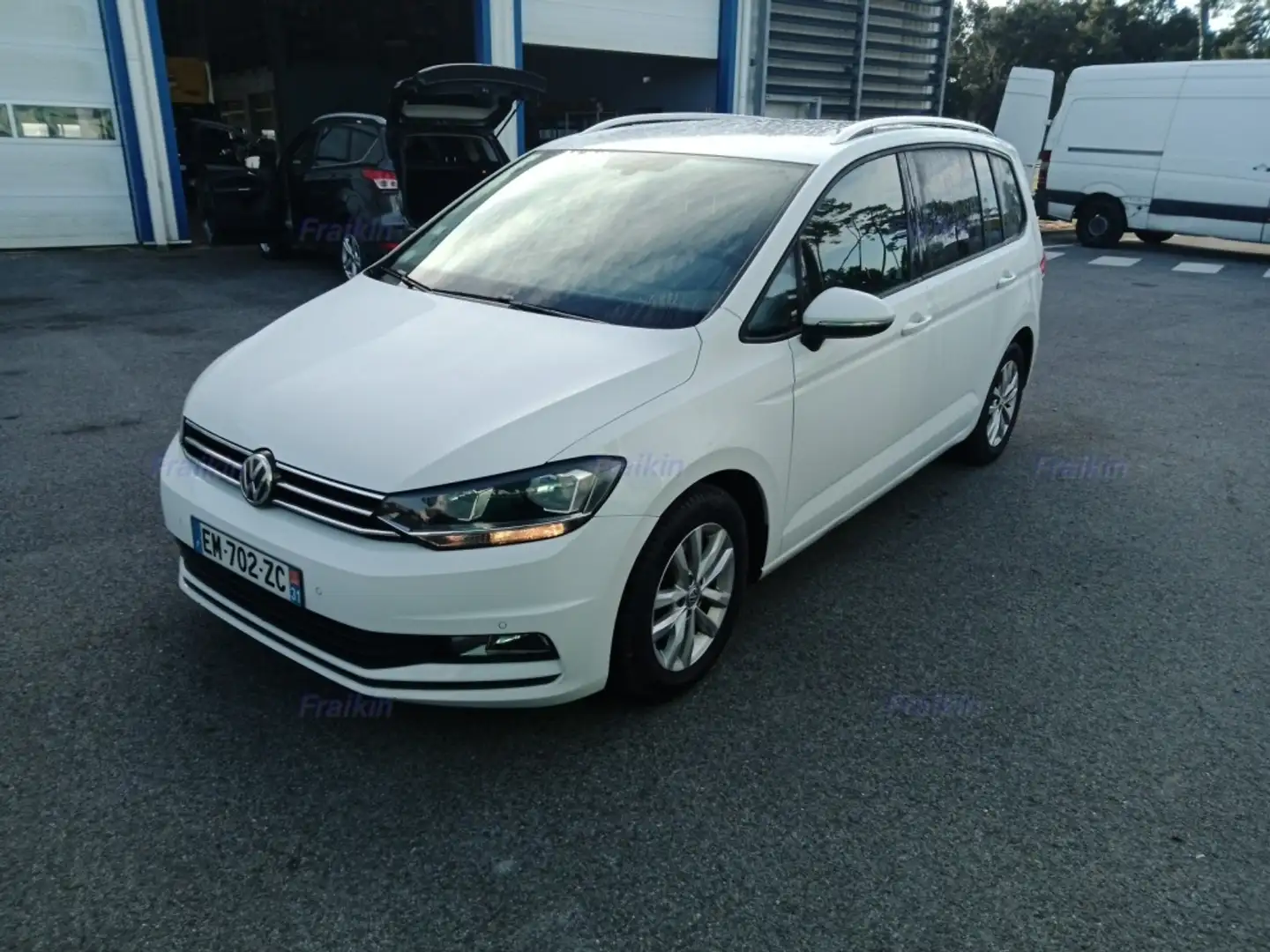 Volkswagen Touran 1.6TDI CR BMT Advance 85kW Blanc - 1