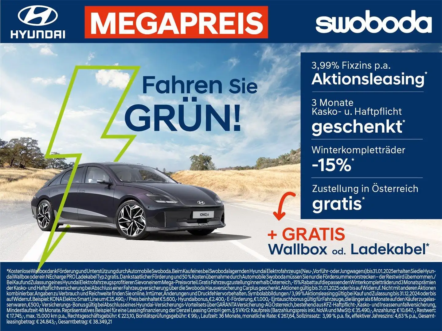 Hyundai KONA EV Level 6 64kwh Leasingfähig Grau - 2