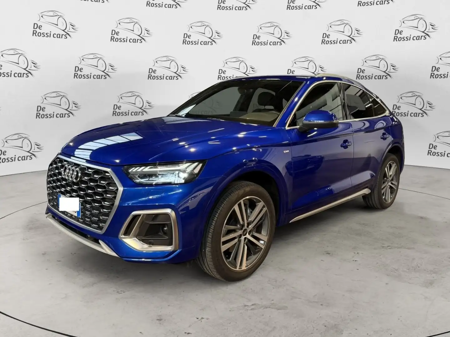 Audi Q5 Q5 SPB 40 TDI quattro S tronic S line Bleu - 1