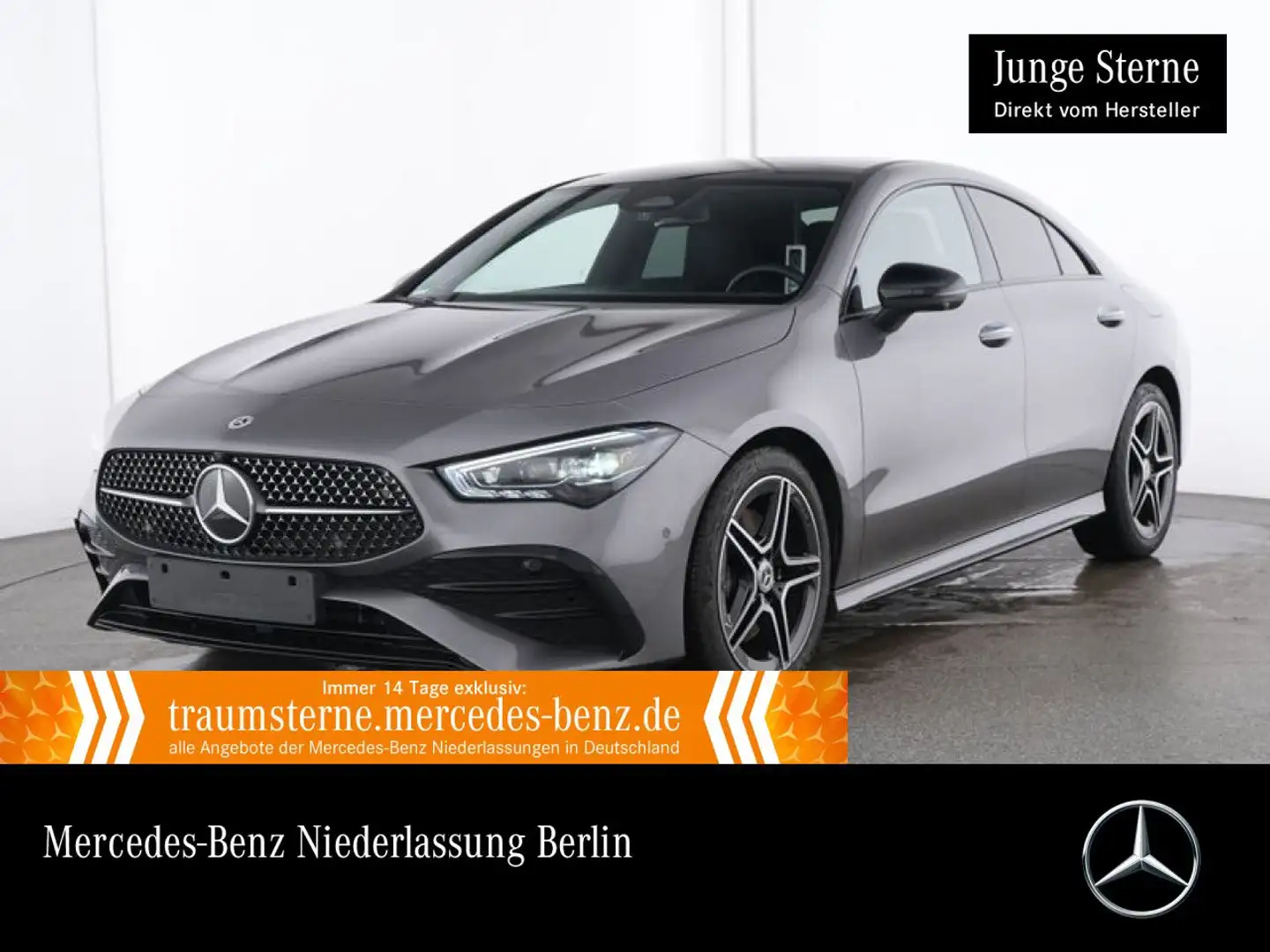 Mercedes-Benz CLA 200 AMG+NIGHT+PANO+360°+MULTIBEAM+BURMESTER Grau - 1