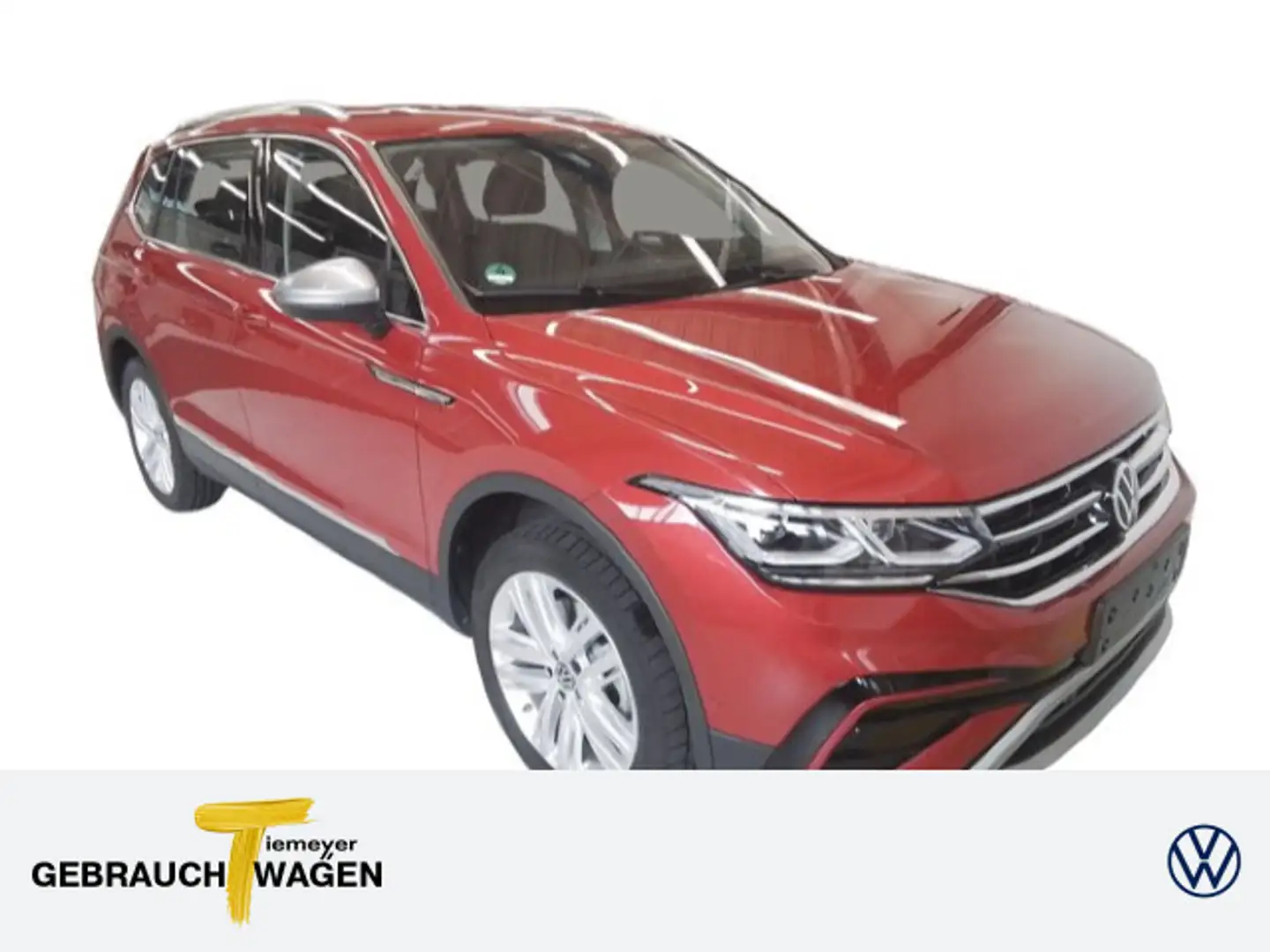Volkswagen Tiguan Allspace 2.0 TDI DSG 4M ELEGANCE 7-SITZE Rot - 1