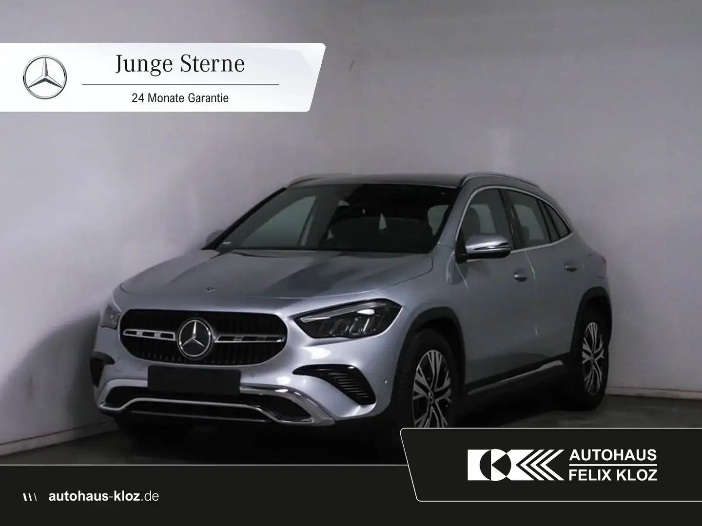 Mercedes-Benz GLA 200 Progressive*AHK*Totwink*360°*LED*Easy-P* Silber - 1