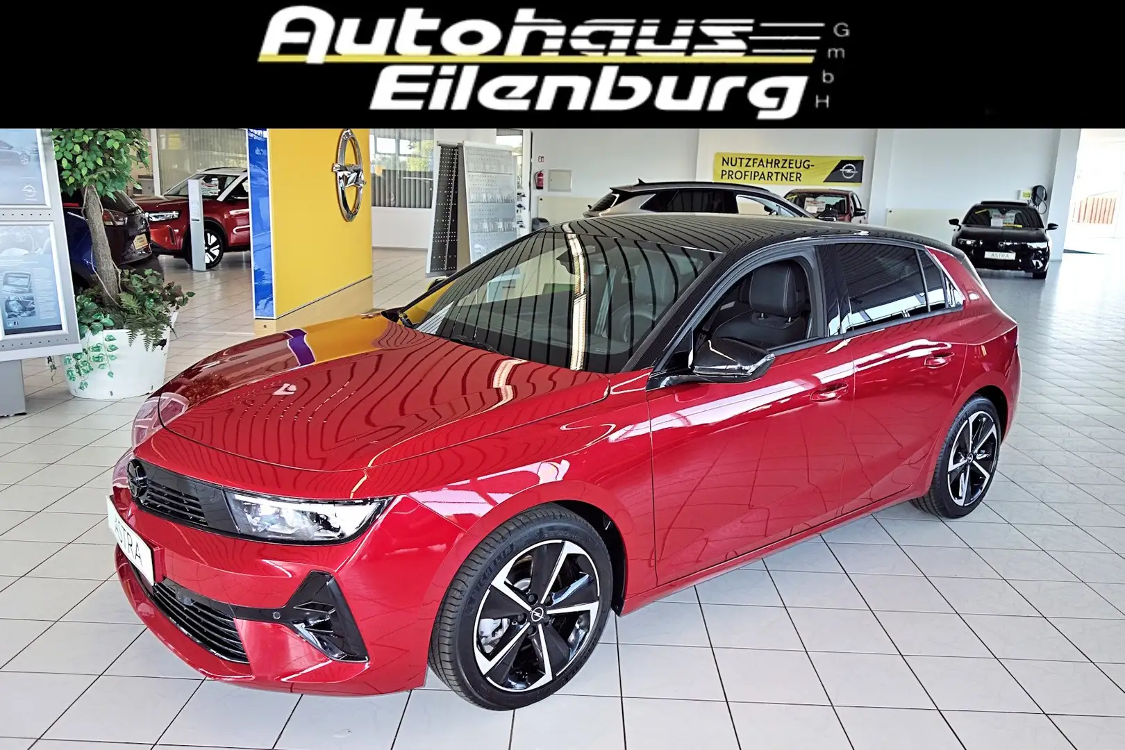 Opel Astra 1.2 Mildhybrid GS 136PS Matrixlicht,Navi,Head-Up-D Rot - 1