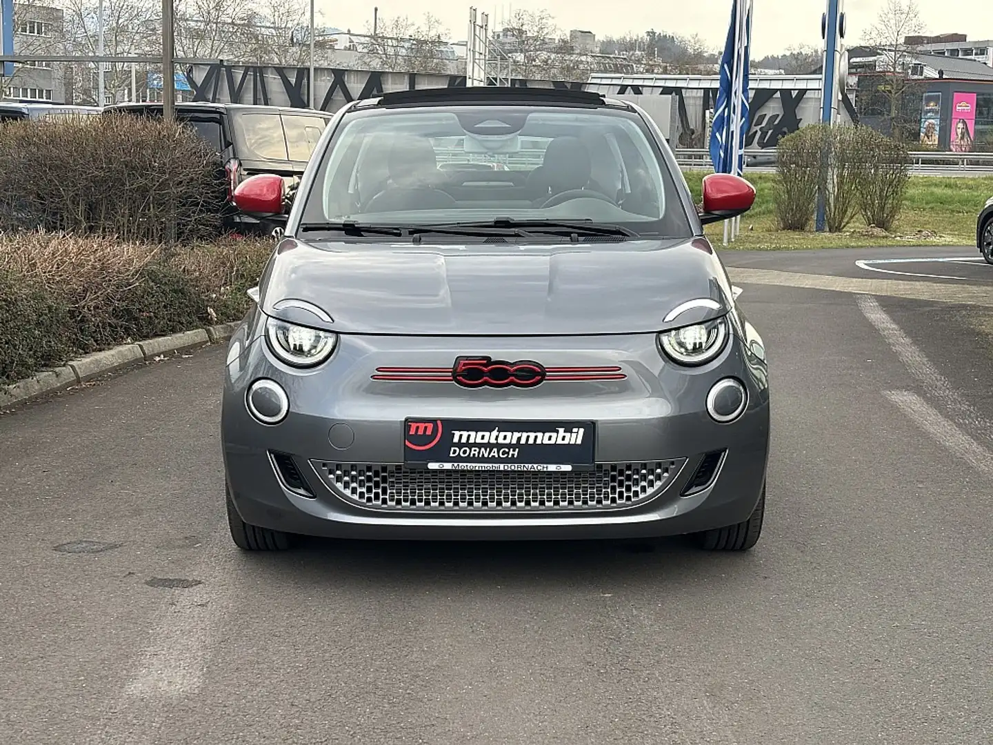 Fiat 500e Fiat 500E Cabrio RED Grau - 2