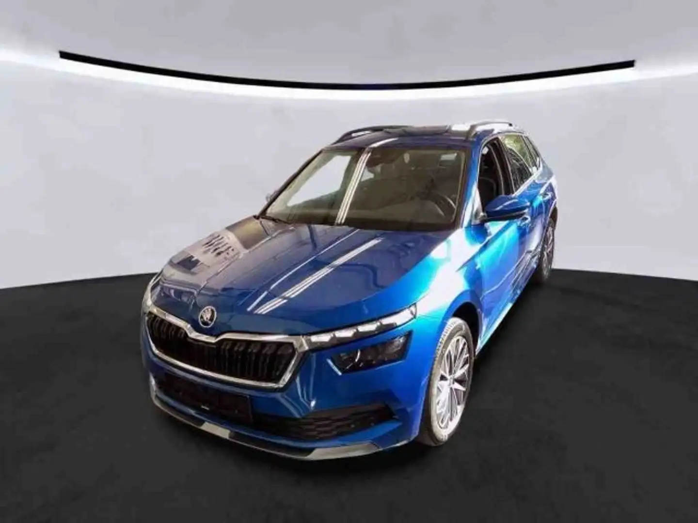 Skoda Kamiq 1.0 TSI CLEVER LED+APP+DAB+GRA+SHZ+PDC+NSW Blau - 2