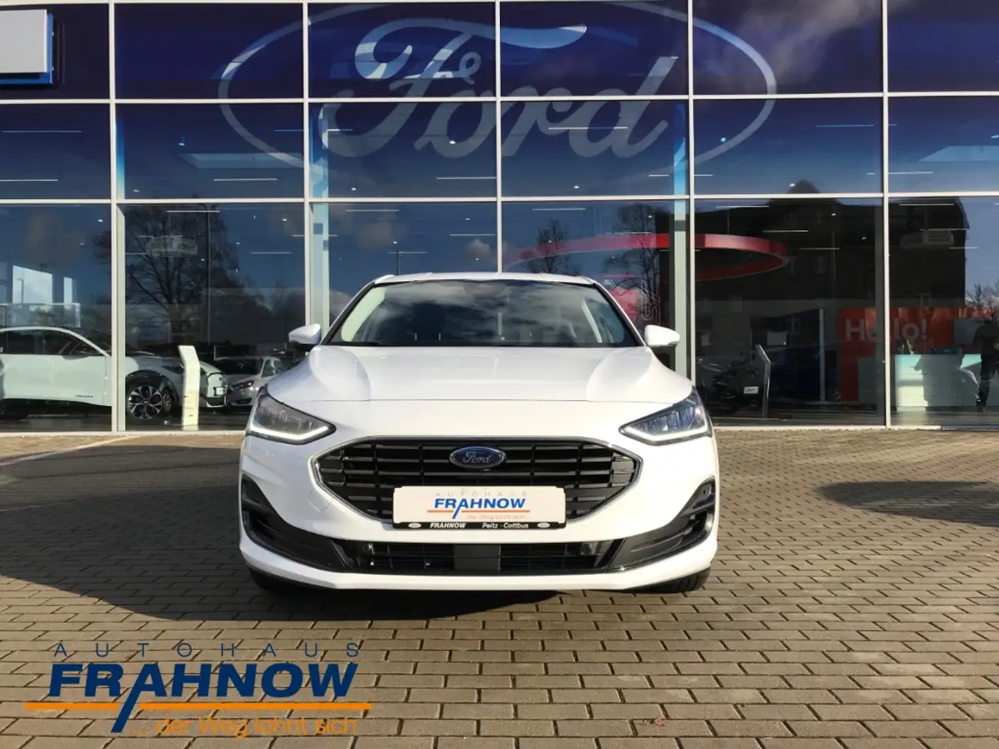 Ford Focus 1.0 EcoBoost MHEV Titanium Style LED SHZ ALU DAB Blanc - 2