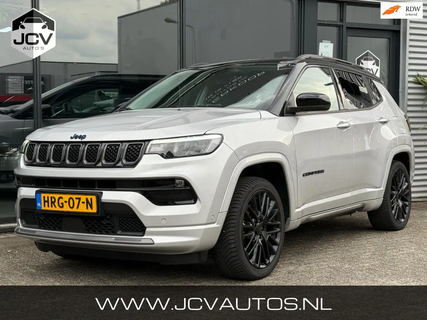 Jeep Compass 4xe 240 Plug-in Hybrid Electric S CAM/LEER/ACC Grijs - 1