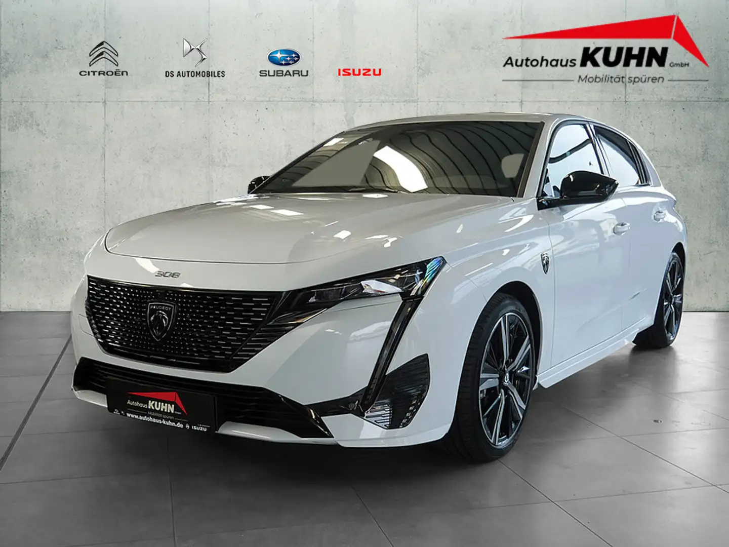 Peugeot 308 BlueHDi 130 EAT8 GT ACC MATRIX-LED 360° Weiß - 1