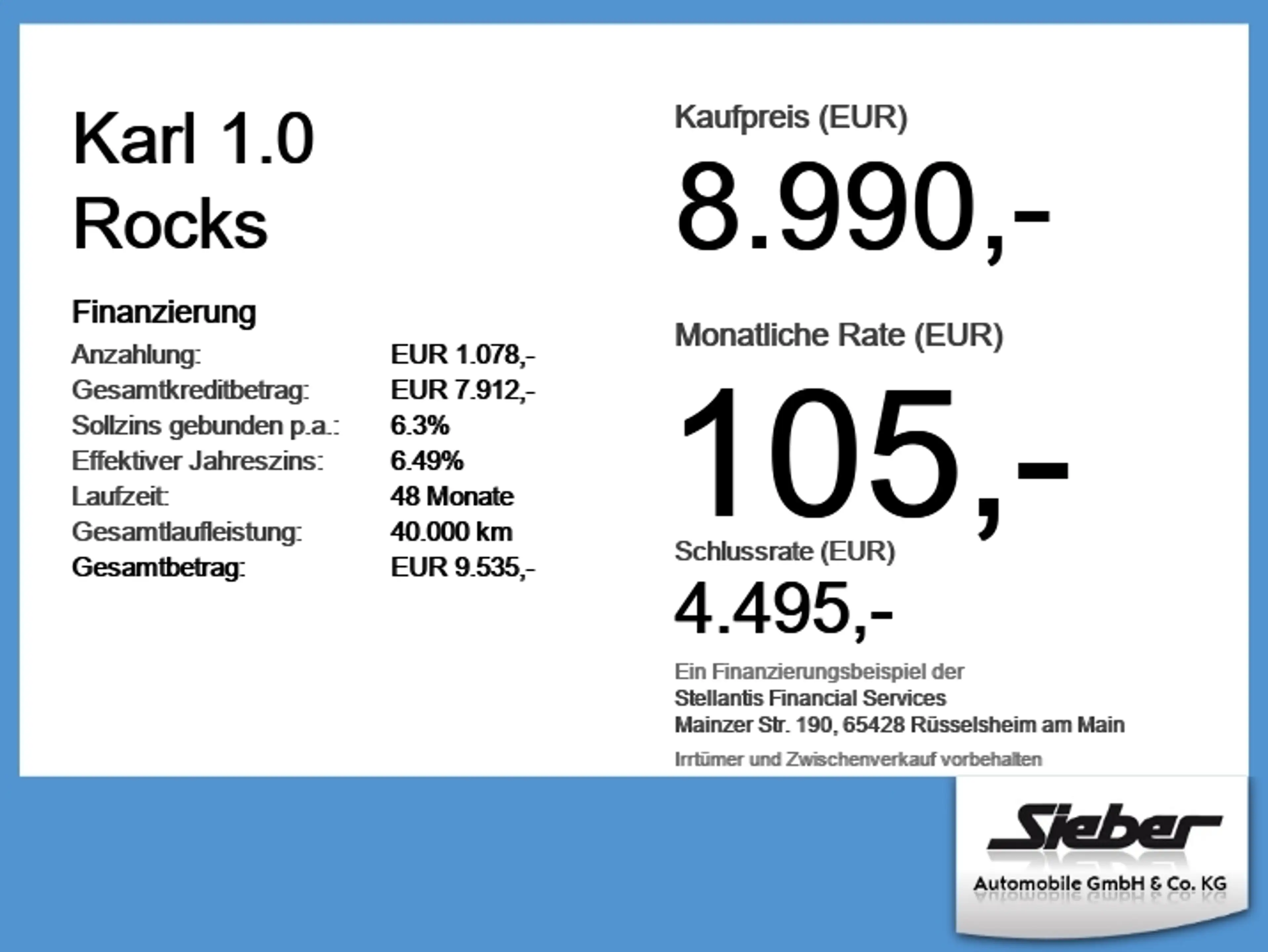 Opel Karl 1.0 Rocks *Sitzheizung*Lenkradheizung*PDC* — photo 6