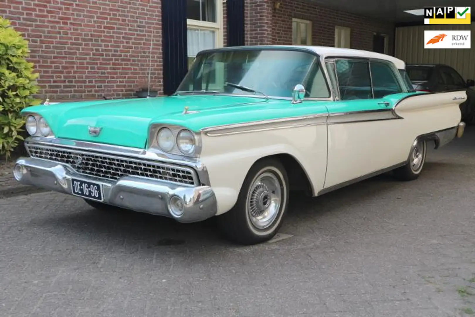 Ford Fairlane 500 Harde en nette auto Fehér - 1