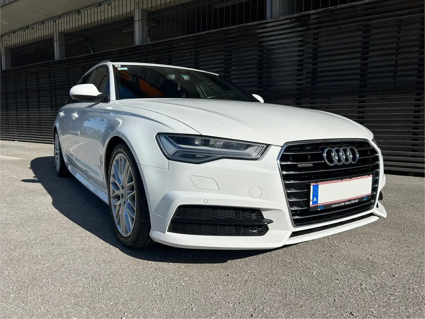 Audi A6 Avant 3,0 TDI S-Line Diesel Quattro Sport S-tronic Weiß - 1