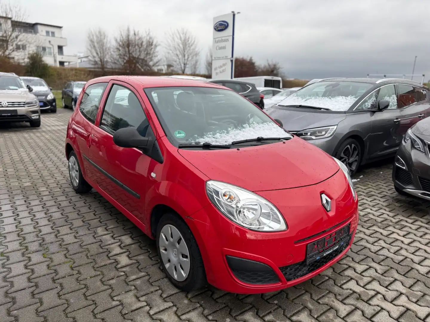 Renault Twingo Authentique** aus 1.Hand ** Tüv NEU Rot - 1