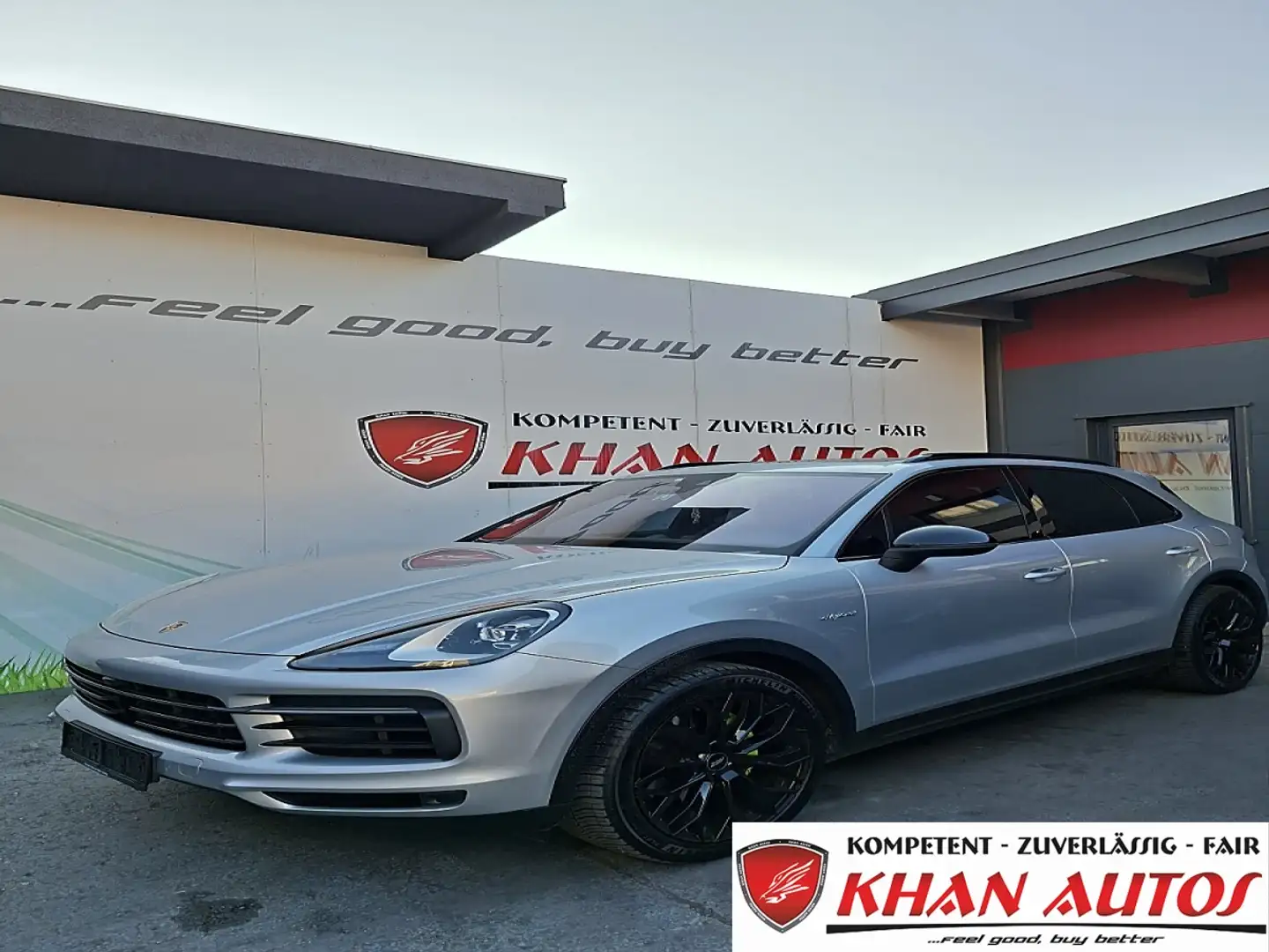 Porsche Cayenne II S PHEV Hybrid Aut. Silber - 1