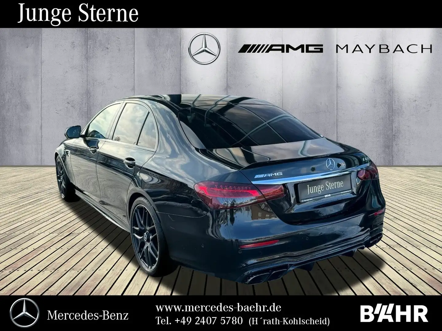 Mercedes-Benz E 63 AMG E 63 S 4M+ Night/Pano/Driver´s/Burmester/Head-Up Siyah - 2