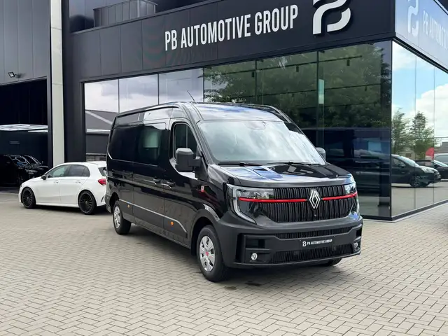 Renault Master Red Edition Dubbel cabine-L3h2-7zit plaatsen-9 Traps Automaat-170pk-Trekhaak-Lane assist-Camera-GRUAU CREW CAB BY SOMATI