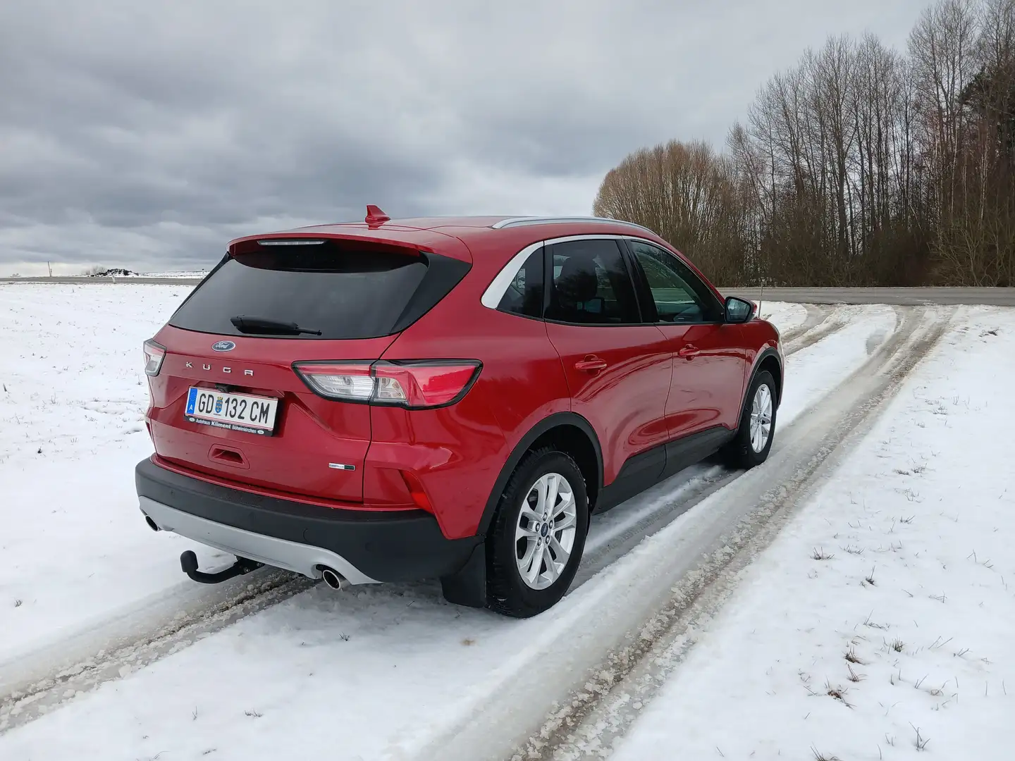Ford Kuga Kuga 2,0 EcoBlue Hybrid Titanium X Titanium X Rot - 2