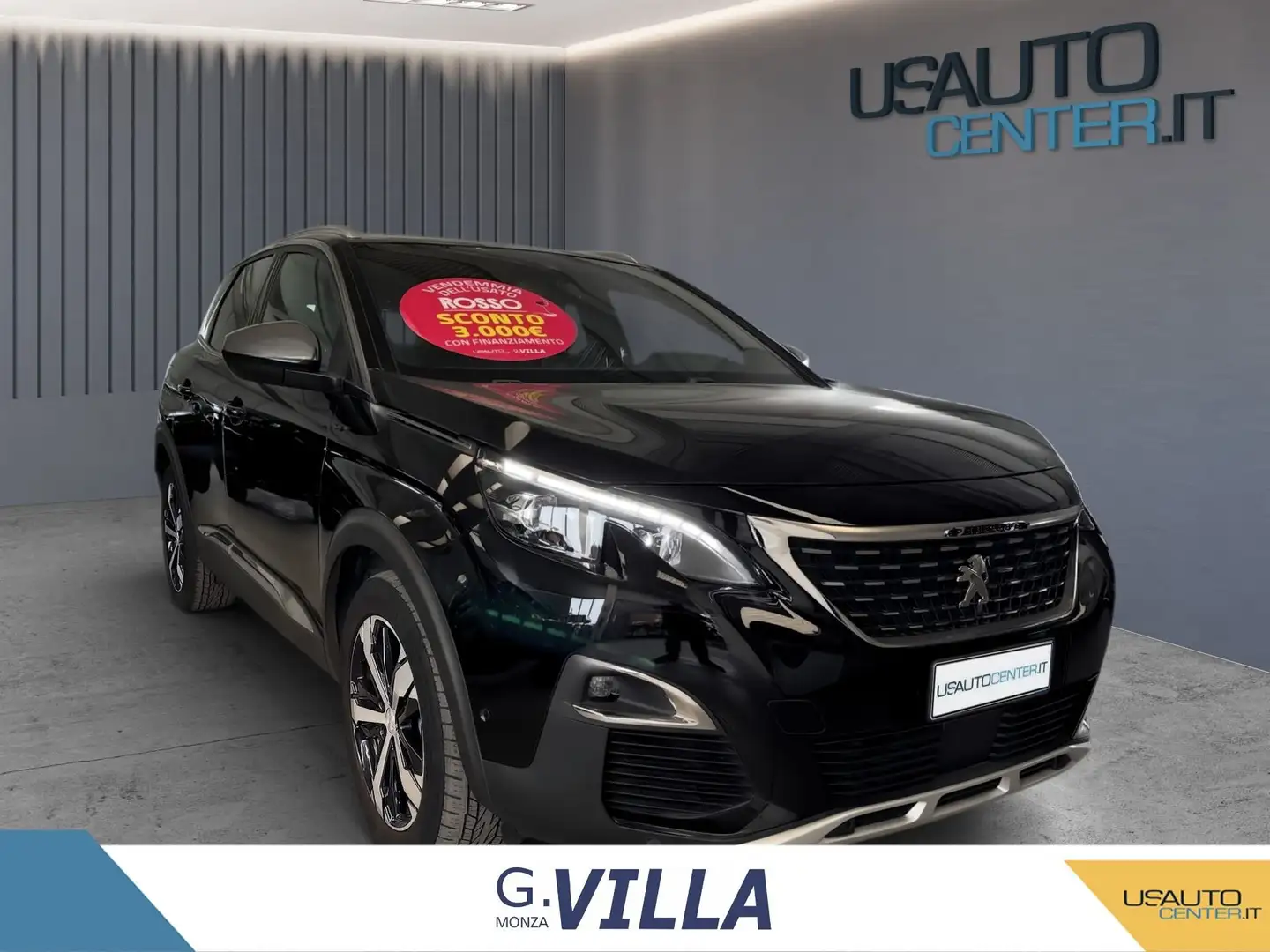 Peugeot 3008 2.0 bluehdi s&s 180cv eat8 GT Nero - 2