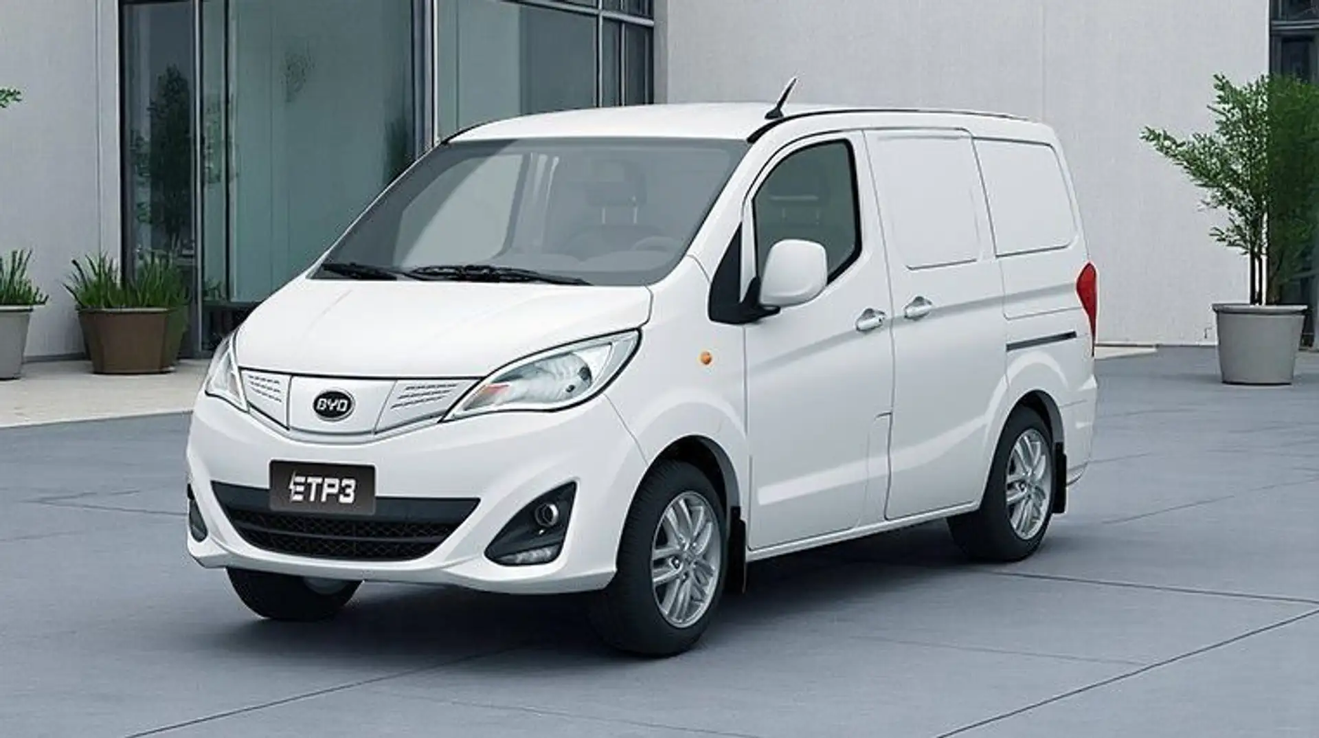 BYD ETP3 100 kW 45kWh Kamera Leder AluB. 7"Touch Blanc - 1