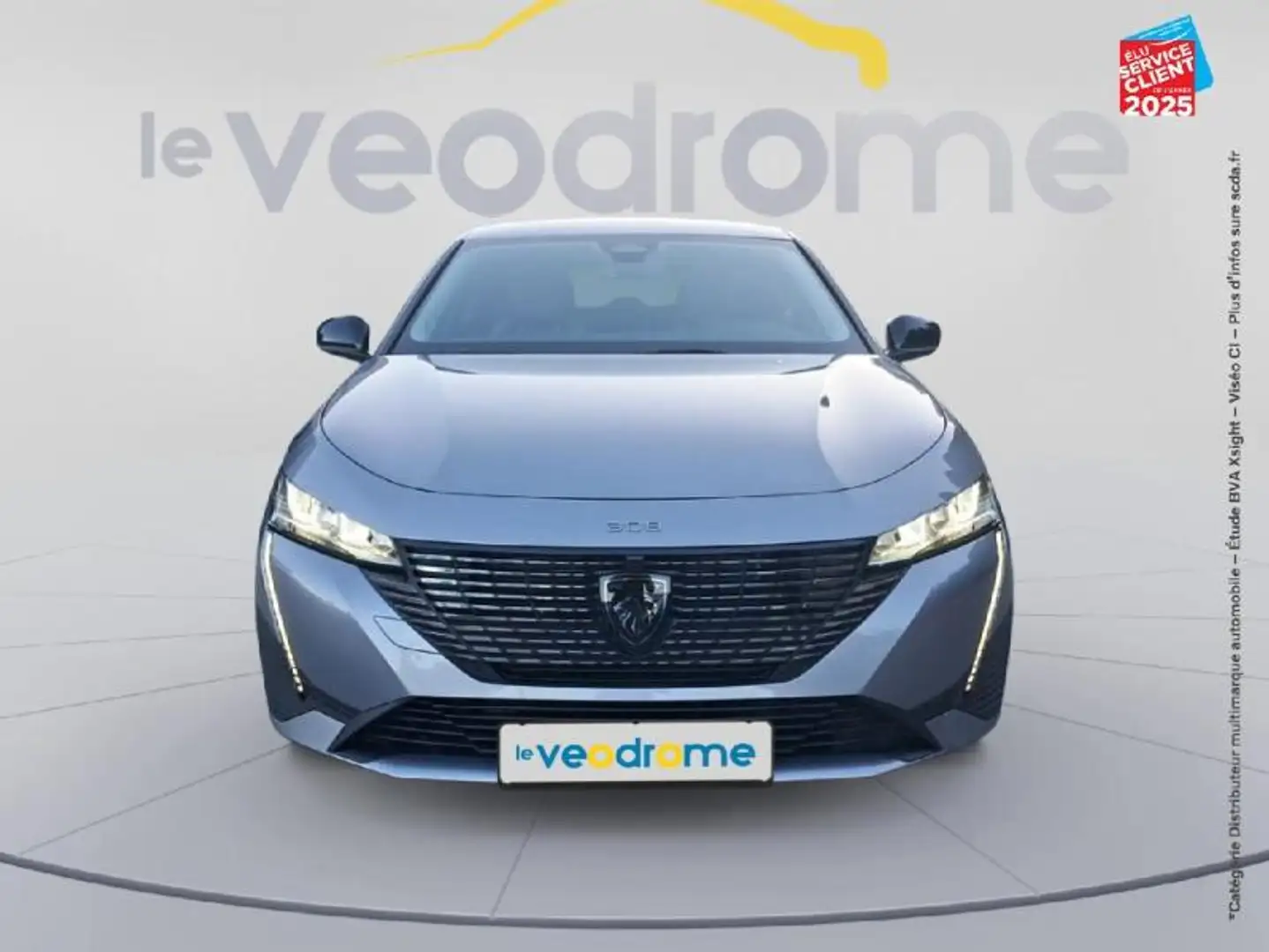 Peugeot 308 PHEV 180ch Allure Pack e-EAT8 GPS Attelage Gris - 2