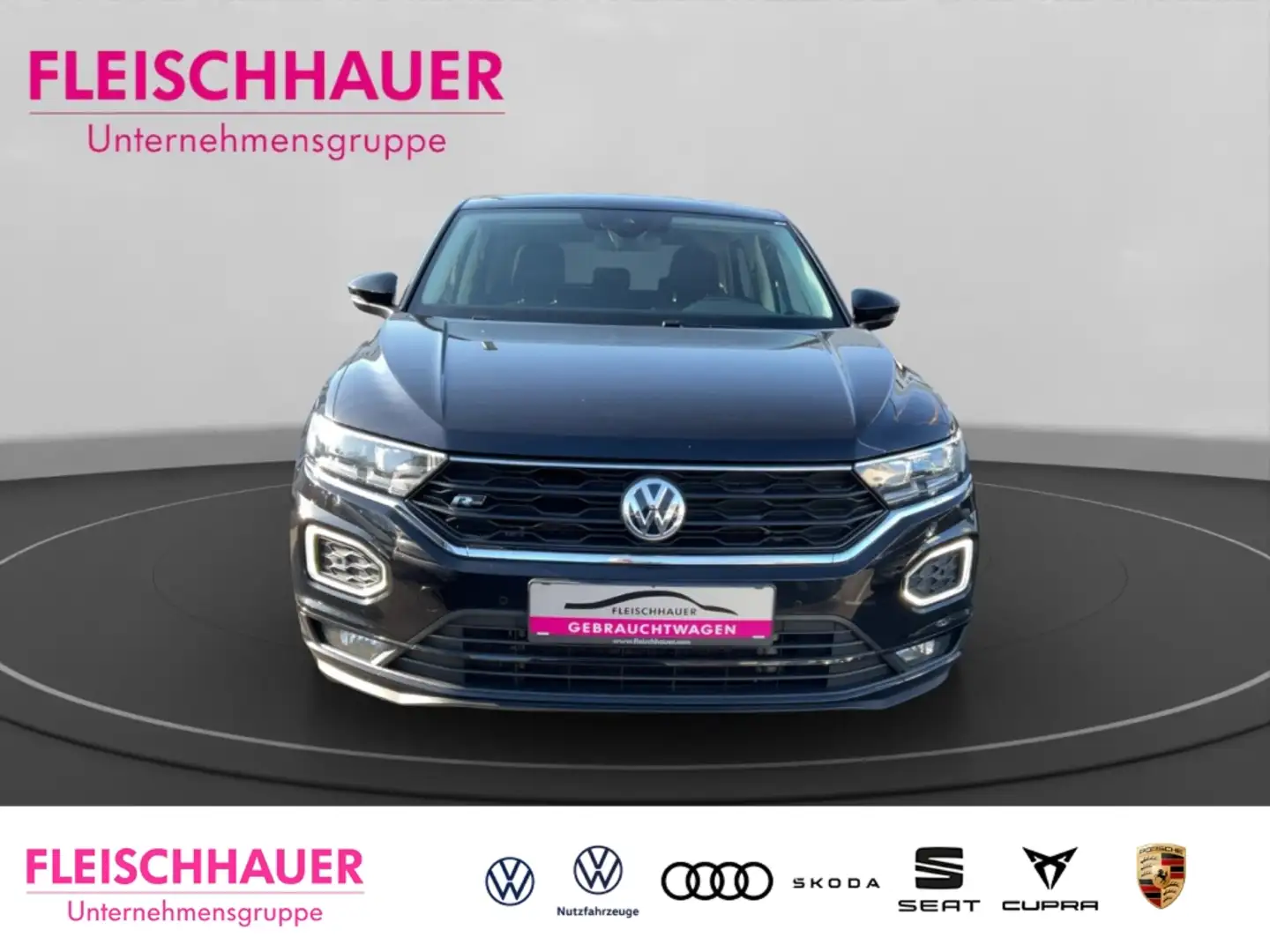 Volkswagen T-Roc 2.0 TDI DSG 4Motion AHK Navi Digitales Cockpit LED Schwarz - 2