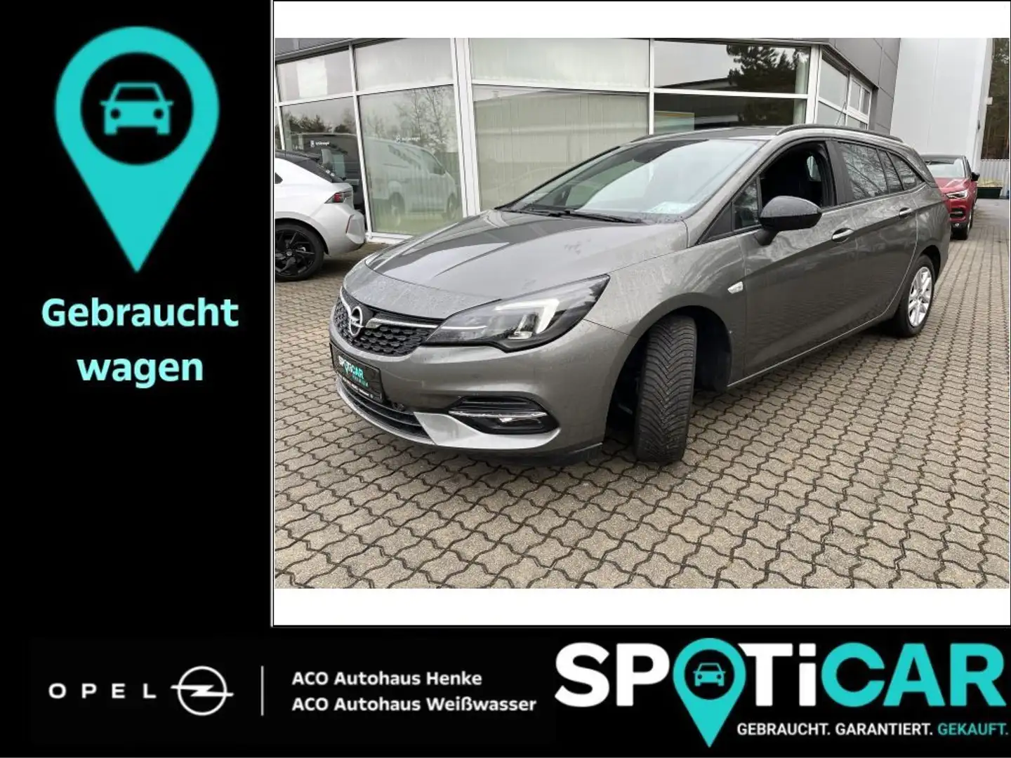 Opel Astra 1.5 D Start/Stop Sports Tourer Business Edition Gris - 1