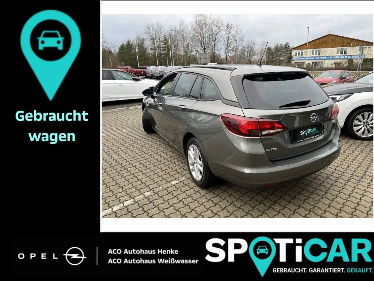 Opel Astra 1.5 D Start/Stop Sports Tourer Business Edition Gris - 2