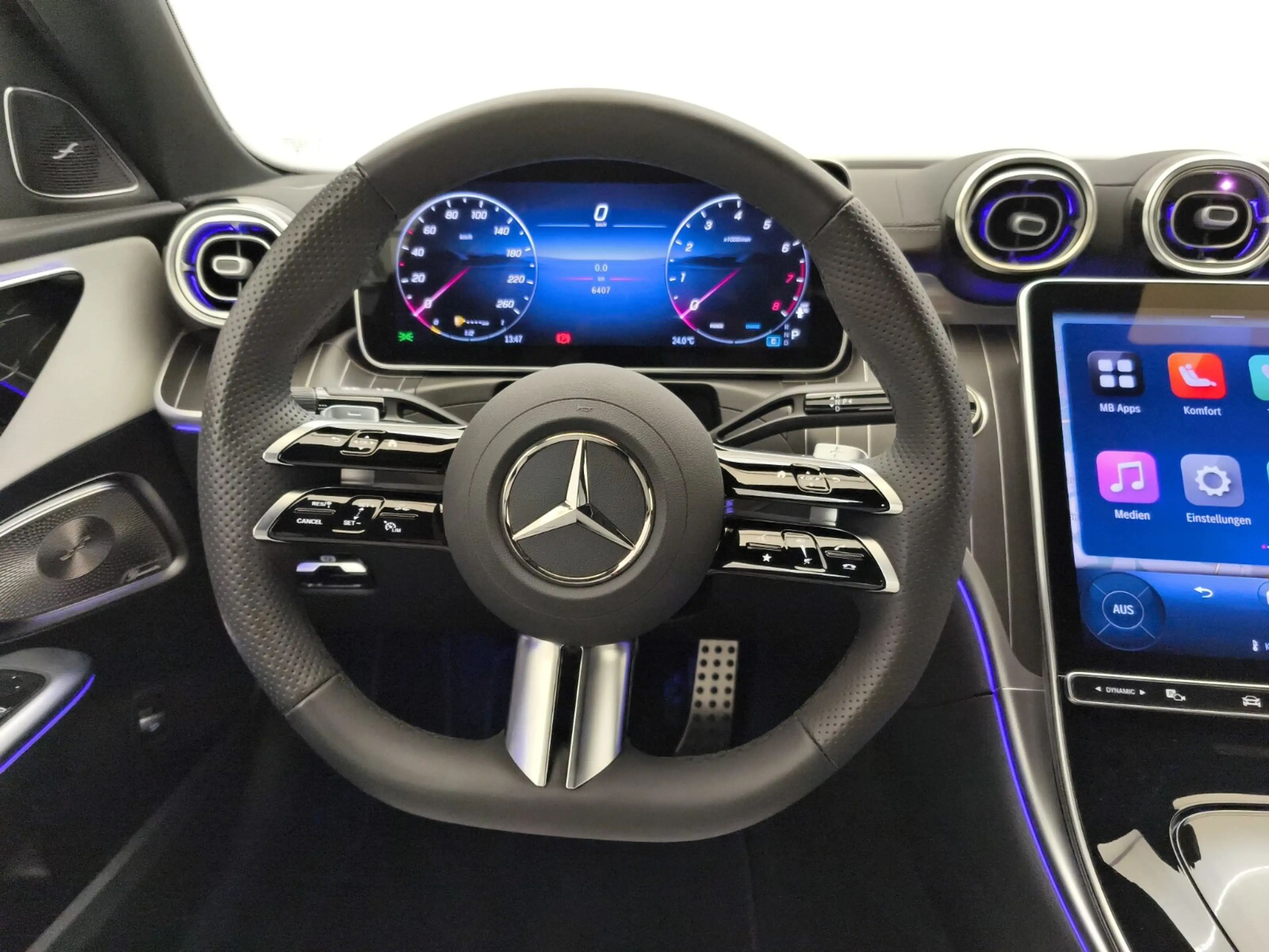 Mercedes-Benz C 200 C 200 AMG Distr 360Cam Night Burm3D WinterP 19" — photo 13