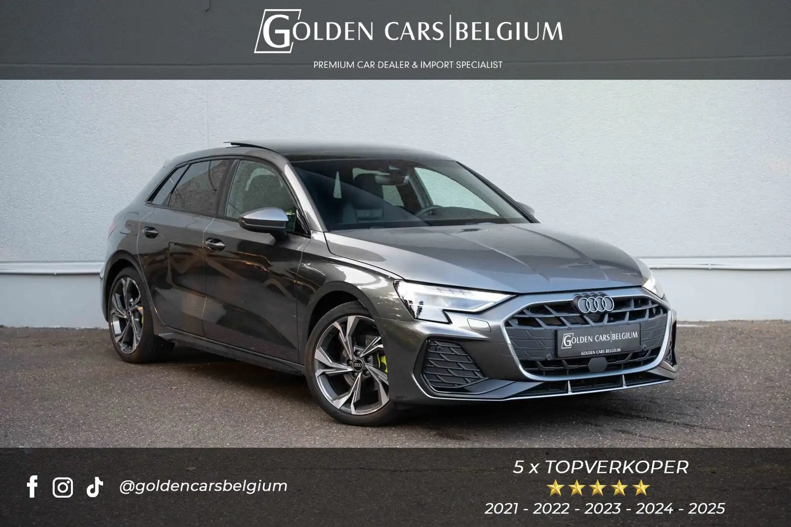 Audi A3 35 TFSI SPORTBACK FACELIFT/PANO/MATRIX/SONOS3D/ACC Gris - 1