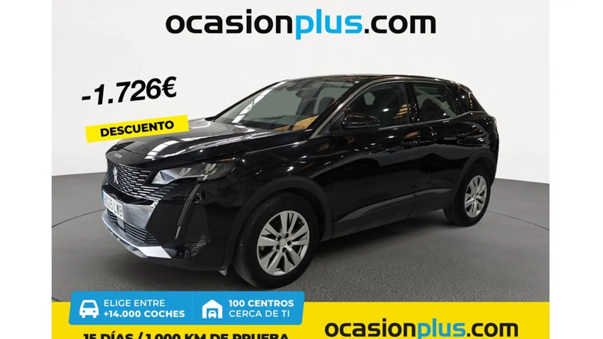 Peugeot 3008 1.6 BlueHDi Active 120 Noir - 1