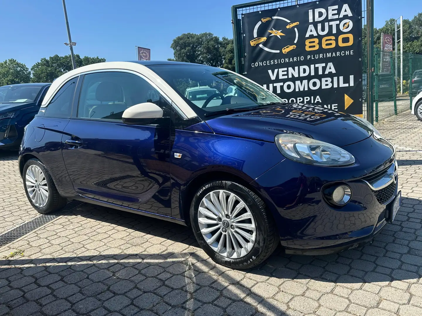 Opel Adam Adam 1.2 Glam 70cv E6 PROMO FINANZIAMENTO Blu/Azzurro - 1