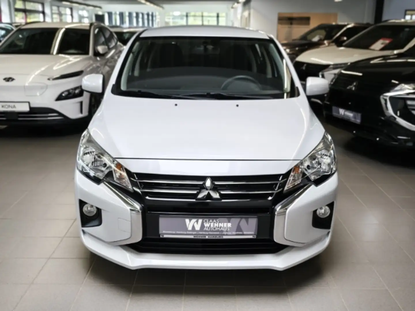 Mitsubishi Space Star Mitsubishi Select 1,2 l MIVEC M/T DAB Tel.-Vorb. K Weiß - 2